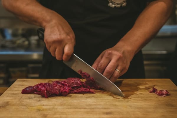 Slicing With a Chef's Knife